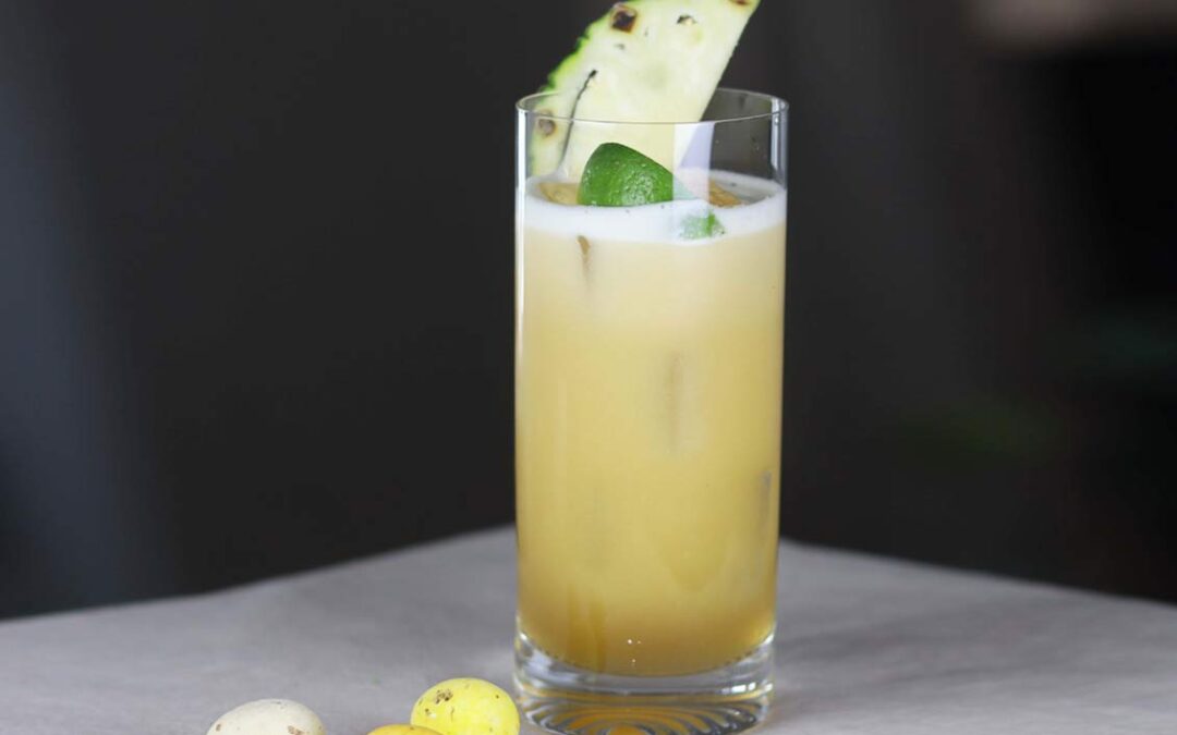 Cognac Pineapple Smash